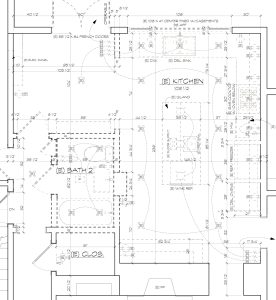 Before: Altadena Kitchen Remodel Plans