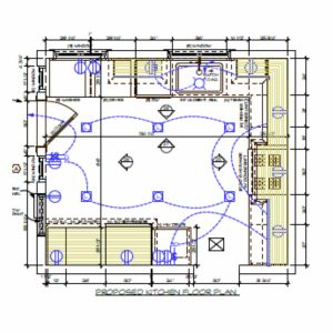 After: Pasadena Kitchen Remodel Plans