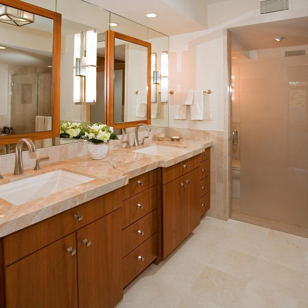 Cynthia Bennett & Associates designs bath remodels optimizing layout, storage, lighting, and custom features to streamline busy family mornings with style, comfort, and functionality.